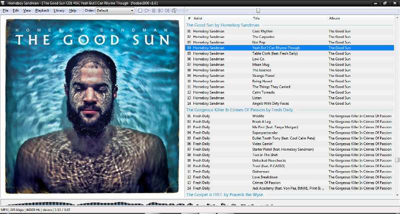 Homeboy Sandman Foobar