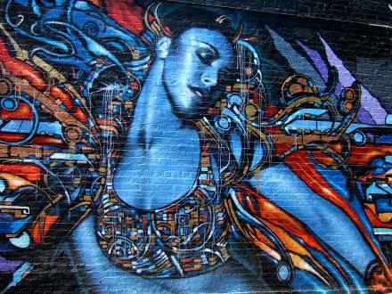 RETNA Focuses On Graffiti