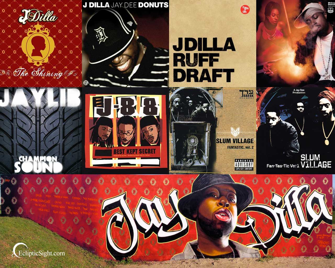 Dilla CD Plus Graffiti Wallpaper