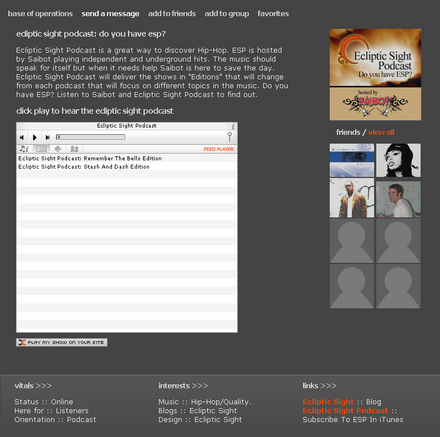 ESP MySpace